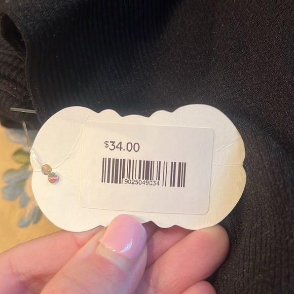 Suzette NEW Black Body Suit so cute size M/L host pick - Picture 8 of 9